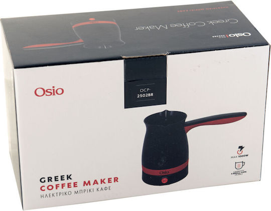 Osio Osio Elektrische griechische Kaffeekanne 1000W με Χωρητικότητα 250ml