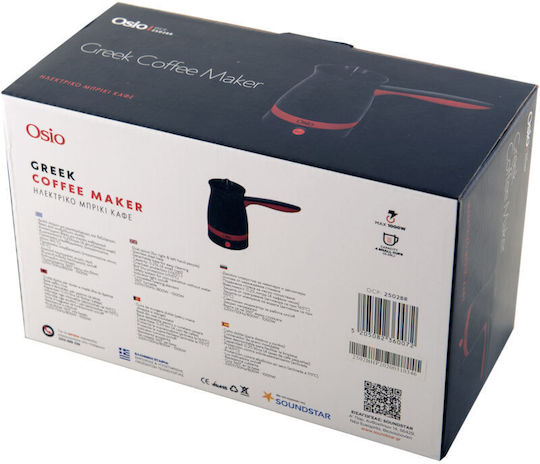 Osio Osio Elektrische griechische Kaffeekanne 1000W με Χωρητικότητα 250ml