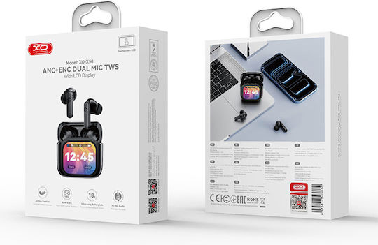 XO X50 In-Ear Bluetooth Kopfhörer mit Schweißbeständigkeit und Ladekoffer
