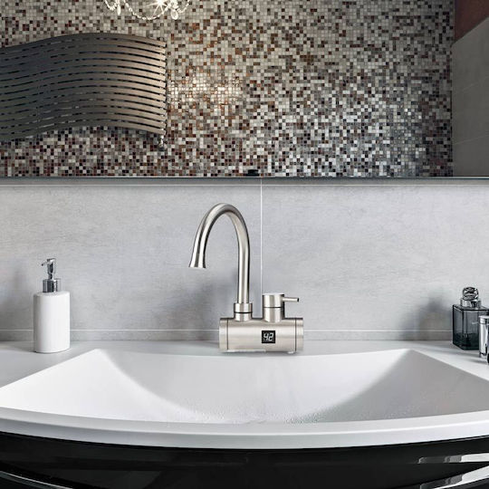 Osio Wall Mounted Electric Single-Phase Instant Heater Tap for Bathroom 3.3kW