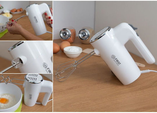 First Austria Mixer Handmixer 300W Weiß