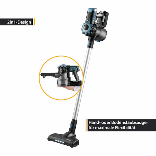 First Austria Прахосмукачка 2 в 1 Stick & Ръчна Черна FA-5541-4-BL