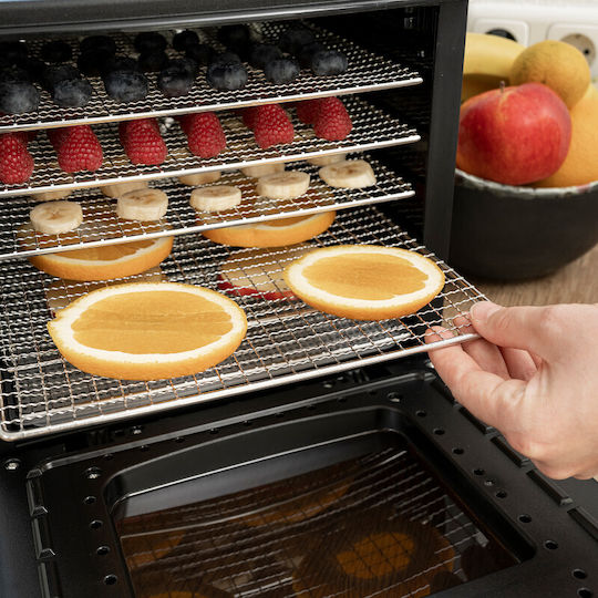 First Austria Food Dehydrator with 6 Shelves and Adjustable Temperature 35-70°C