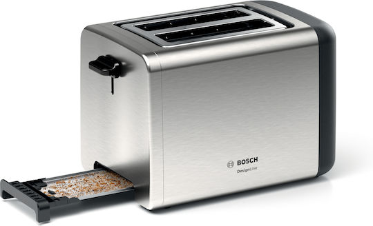 Bosch Toaster 2 Slots 970W Inox