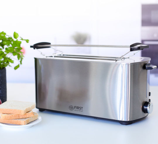 First Austria Toaster 2 Schlitze 1400W Inox