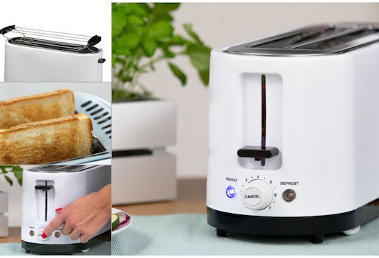 First Austria Toaster 4 Schlitze 1400W Weiß