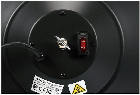 Yato Außenbereich Heizgerät Spiegel mit Leistung 1.5kW