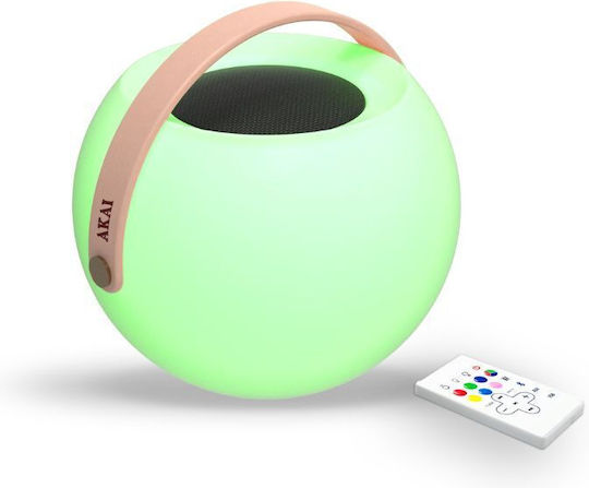 Akai Proffesional Cs6 Shine Bluetooth Speaker 5W with Battery Life up to 8 hours Multicolour