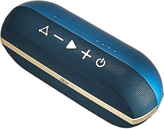 Akai Proffesional ABTSW-30R Αδιάβροχο Ηχείο Bluetooth 20W με Διάρκεια Μπαταρίας έως 15 ώρες Κόκκινο