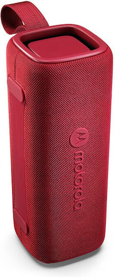 Motorola Rokr 600 Αδιάβροχο Ηχείο Bluetooth 30W με Διάρκεια Μπαταρίας έως 6 ώρες Κόκκινο
