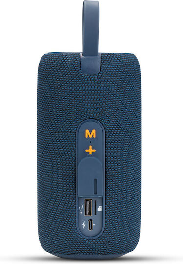 Osio Bluetooth Speaker 16W with Radio and Battery Life up to 4 hours Blue OBT-8000BU