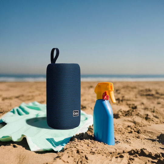 Osio Bluetooth Speaker 16W with Radio and Battery Life up to 4 hours Blue OBT-8000BU
