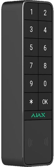 Ajax Systems Keypad Outdoor Πληκτρολόγιο Συναγερμού σε Μαύρο Χρώμα 99968.286.BL1