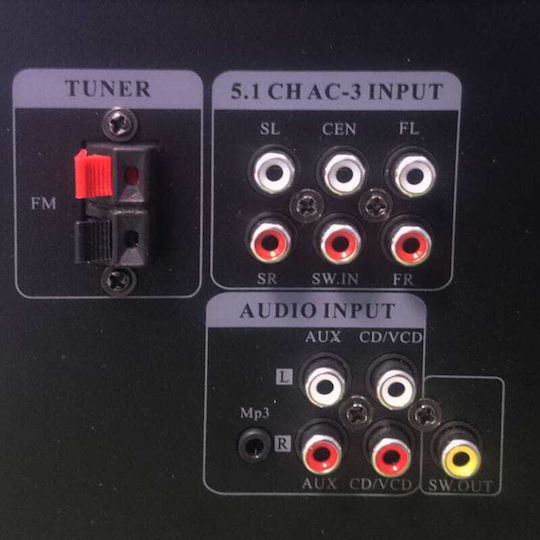 Akai Proffesional Amplificator Karaoke AS110RA-320BT Negru