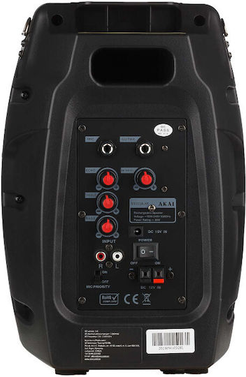 Akai Proffesional Boxă Karaoke cu Microfon Wireless SS022A-X6 14882-0226 Negru