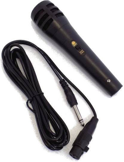 Akai Proffesional Μικρόφωνο Karaoke Ενσύρματo ABTS-808L Mic Μαύρο