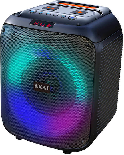 Akai Proffesional Ηχείο Karaoke με Ενσύρματo Μικρόφωνο και Εφέ Φωτισμού Speaker ABTS-V30 Μαύρο