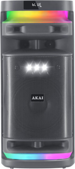 Akai Proffesional Karaoke Speaker With Wireless Microphone And Lighting Effects X12 Black