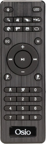 Osio Boxă Karaoke cu Microfon Fără Fir și Efecte de Iluminare OBT-8050 OBT-8050 Negru
