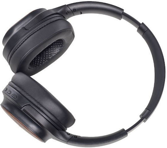 Akai Proffesional Bluetooth Wireless Over Ear Headphones with Radio with 13 hours of Operation Silver