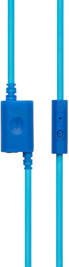 Motorola Squads 200 Wired On Ear Headphones Blue