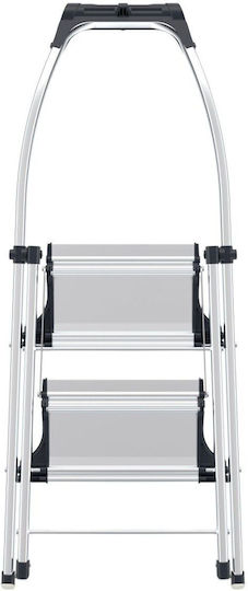 Hailo Aluminum Ladder with 2 Steps