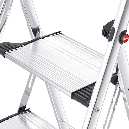 Hailo Aluminum Ladder with 2 Steps
