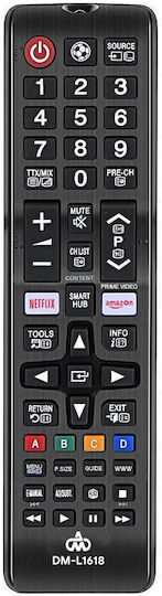 DM Pro Universal Remote Control DM-L1618 for Τηλεοράσεις and Samsung