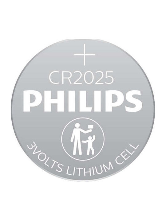 Philips Батерия Литий За часовници CR2025 3V 1бр