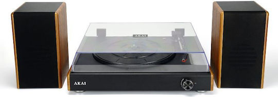 Akai Proffesional ATT-240SP Πικάπ με Προενίσχυση και Ενσωματωμένα Ηχεία Μαύρο