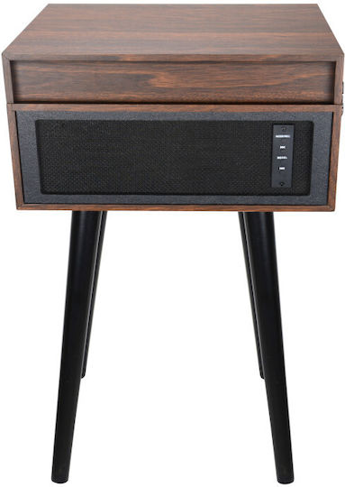 Akai Proffesional ATT-101 BT ATT-101 Βαλιτσάκι Πικάπ με Προενίσχυση και Ενσωματωμένα Ηχεία Καφέ
