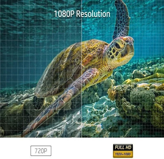 HP CC500 6Y8U9AA Mini Projector LCD Full HD Λάμπας LED με Ενσωματωμένα Ηχεία