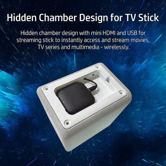 HP CC500 6Y8U9AA Mini Projector LCD Full HD Λάμπας LED με Ενσωματωμένα Ηχεία