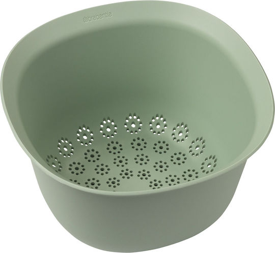 Brabantia Tasty Mixing Bowls 3.2L 1.5L Colander 2.4L Juicer Measuring Jug 0.5L Set 5 Pieces 100% Recyclable Plastic