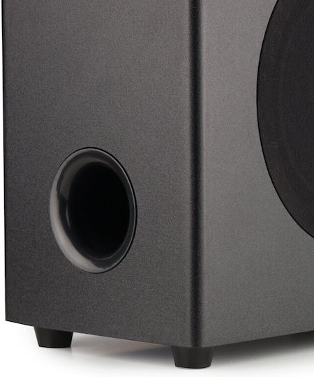 Osio OSBT-9060 Soundbar 2.0 Bluetooth και HDMI 15W με Ασύρματο Subwoofer και Τηλεχειριστήριο Μαύρο