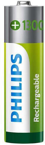 Philips Επαναφορτιζόμενες Μπαταρίες AA 1300mAh 1.2V 2τμχ