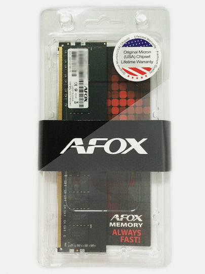 Afox DDR4 με Module 1x4GB και Ταχύτητα 2400 για Desktop