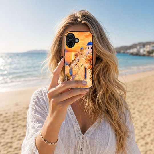 Калъф Sonique Greek Island Muse Series Oneplus 13 5g Залез В Оя