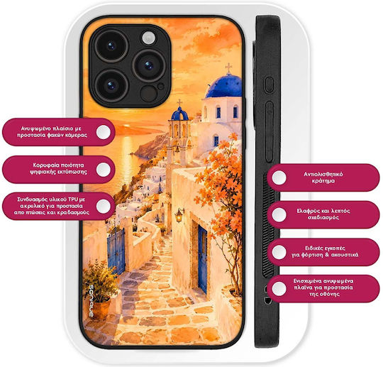 Sonique Greek Island Muse Series OnePlus 11 5G Sunset In Oia Mobile Phone Case