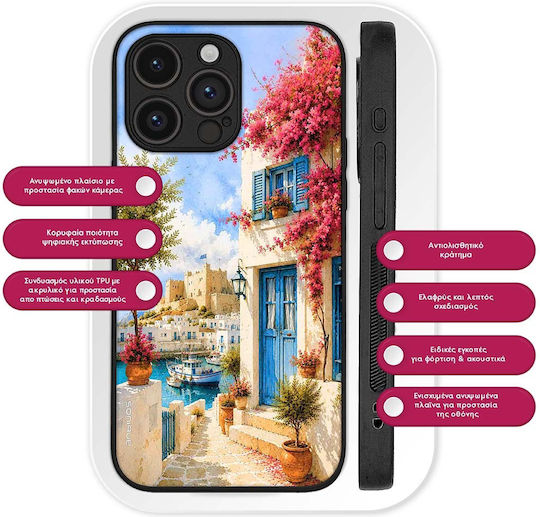 Soniquegreek Island Muse Series Case Oppo Reno15 F 5g Oppo Reno15 Fs 5g Rodian Harbor