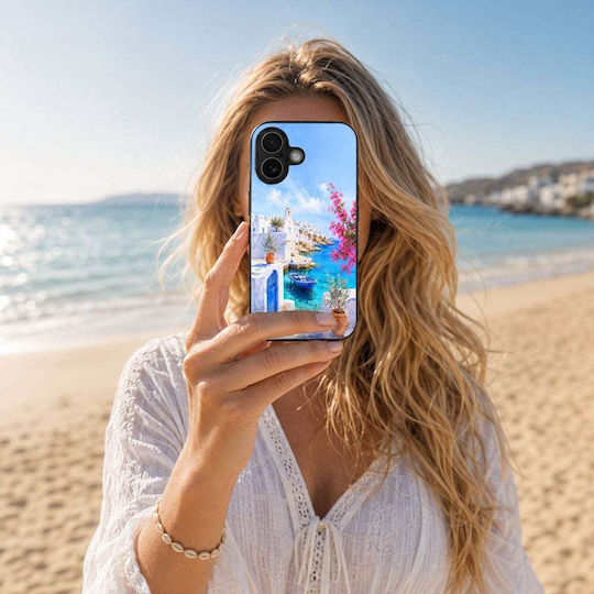 Sonique Greek Island Muse Series Mobile Phone Case Motorola Edge 40 5g Anchor