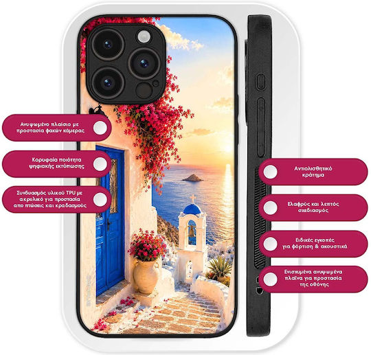 Sonique Greek Island Muse Series Xiaomi Poco F5 Pro 5g Santorini Sunset Case