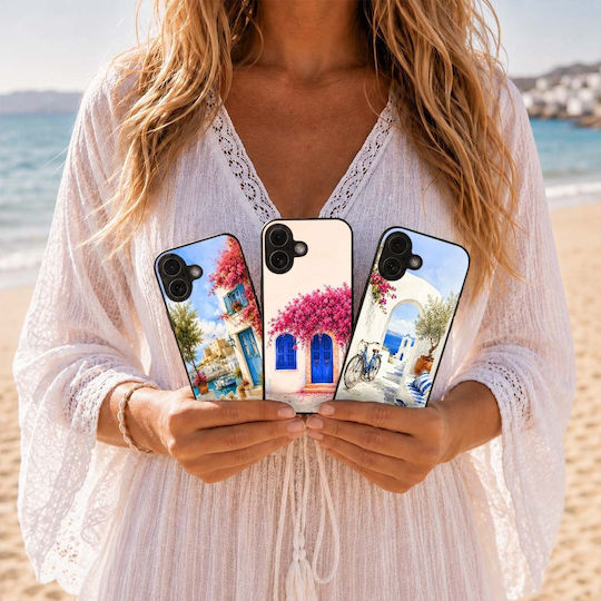 Калъф Sonique Greek Island Muse Series Motorola Edge 20 5g Пътуване в Егейско море