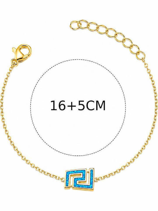 Awear Brățară Pentru Femei Cu Design Meandru