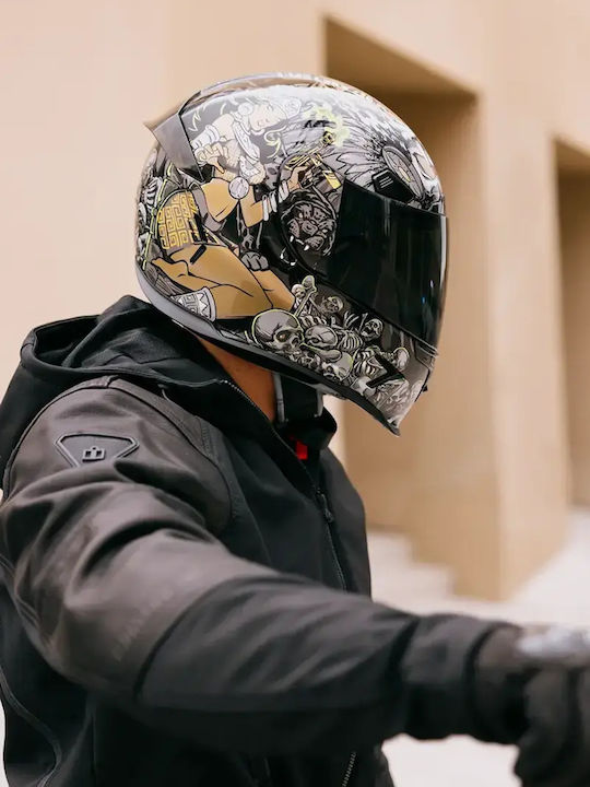 Icon Aztec Nine Airframe Pro Motorcycle Helmet Full Face ECE 22.06