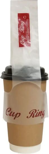 Set of 100 Coffee Disposable Cup Holders