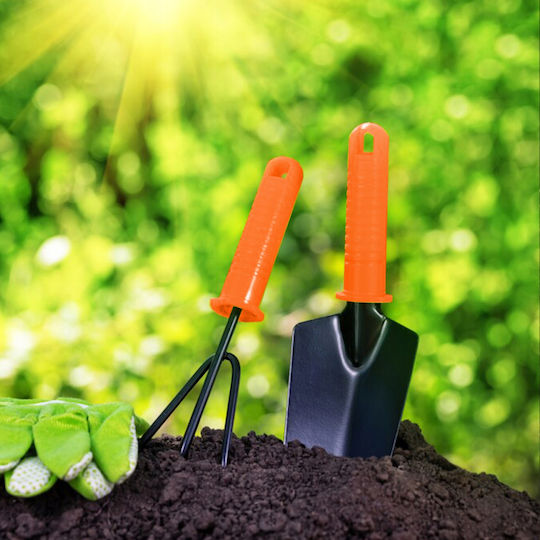 Garden Tool Set Rake Trowel Spade 3in1 Mini Garden Set