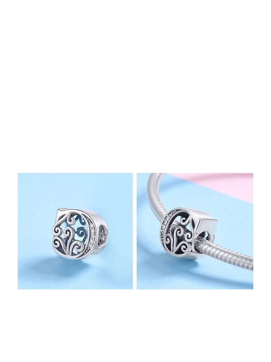 Pandora Charm Μονόγραμμα από Ασήμι