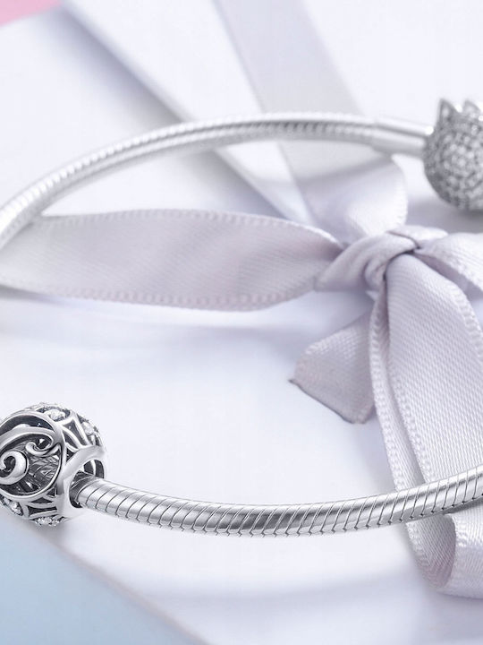 Pandora Charm Μονόγραμμα από Ασήμι