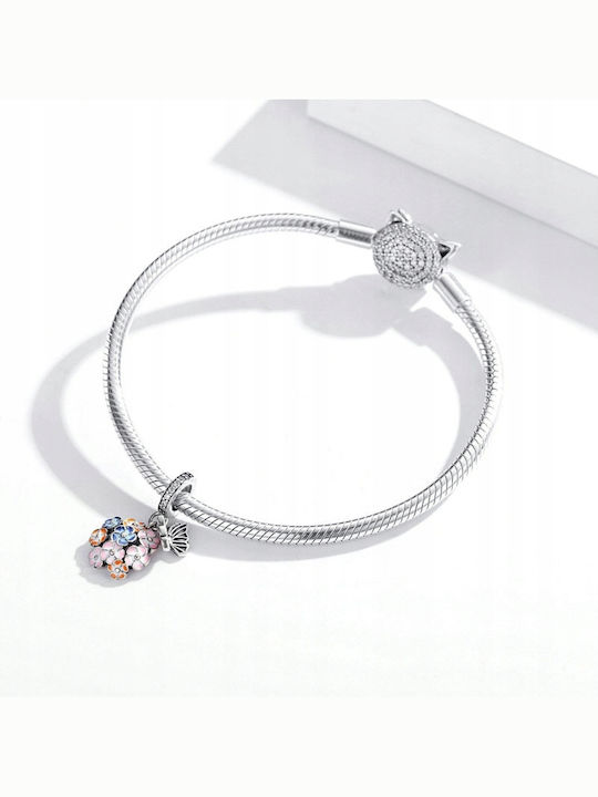 Pandora Charm Λουλούδι από Ασήμι